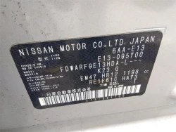Nissan NOTE 2022 года E13-095700 ID: 543795 5