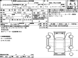 Toyota LAND CRUISER PRADO 2022 года TRJ150-0155950 ID: 551239 7