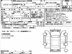 Toyota LAND CRUISER PRADO 2022 года TRJ150-0145101 ID: 540782 8