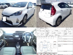 Toyota AQUA 2013 года NHP10-6206659 ID: 488559 3