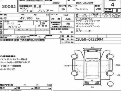 Toyota HARRIER 2017 года ZSU60-0122994 ID: 485541 7