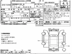 Toyota RAV4 2021 года MXAA54-5021481 ID: 545789 24